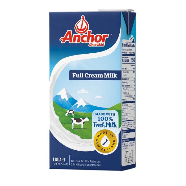 Anchor UHT Full Cream 1 L