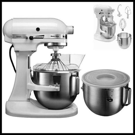 KitchenAid 5KPM50E Heavy Duty Bowl-Lift Stand Mixer + Additional Bowl