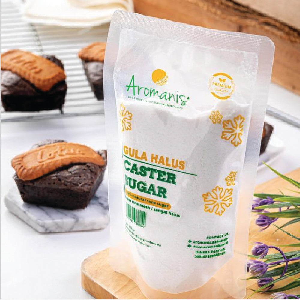 Aromanis Organic Caster Sugar / Gula Kaster Organik - SerataFoods