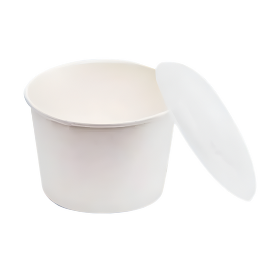 White Paper Bowl @ 25 units - SerataFoods