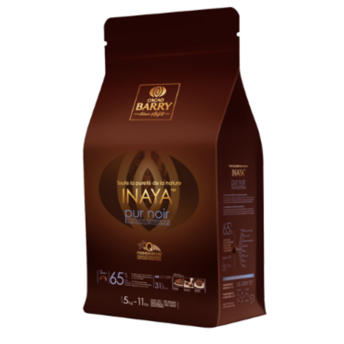 Cacao Barry 160091 Inaya Pur Noir 65% 5kg - SerataFoods