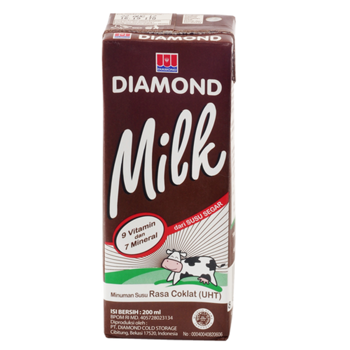 DIAMOND Diamond Milk UHT 200ml 0.2L - SerataFoods