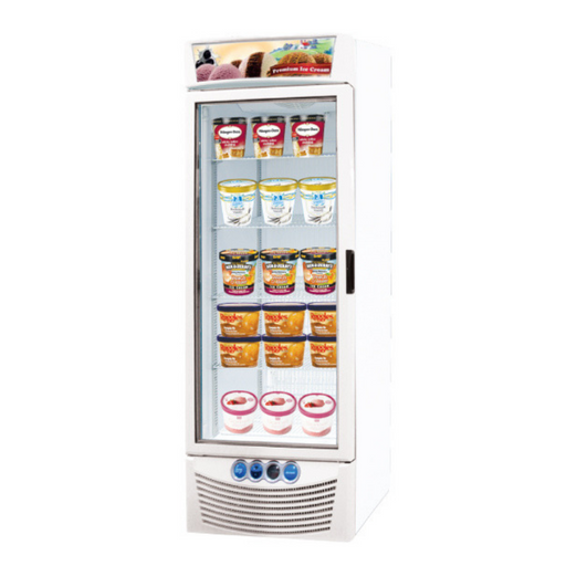 Gea ASIA-45 Tall Ice Cream Display Freezer 397L - SerataFoods