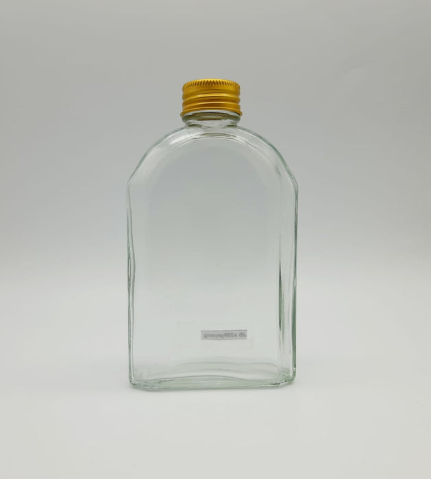Jar/Botol Kaca Gepeng 250 ml