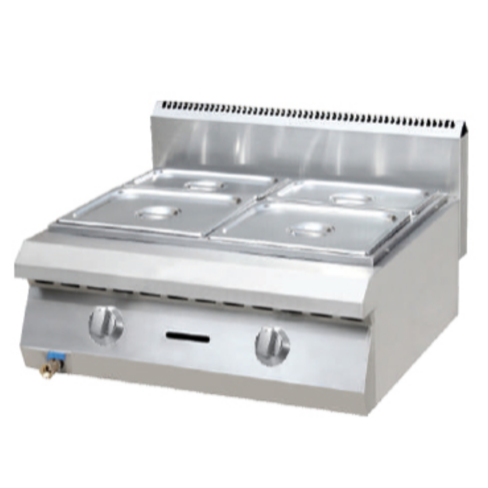 Getra ET-GBM-60 S-S Gas Bain Marie - SerataFoods