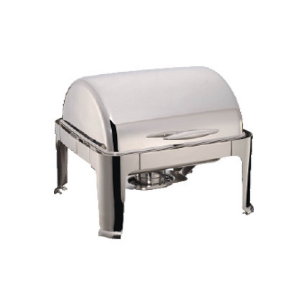 Getra YH-722D Rectangle Roll Top Chafing Dish 5.5L - SerataFoods