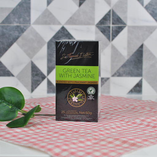 Lipton Tea Bag Green Tea with Jasmine 25 x 2 gr (50 gr) - SerataFoods