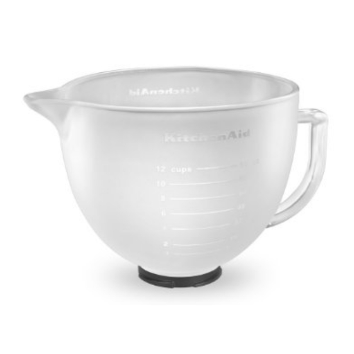 [PRE-ORDER] KitchenAid K5GBF Frosted Glass Bowl 4.8L - SerataFoods