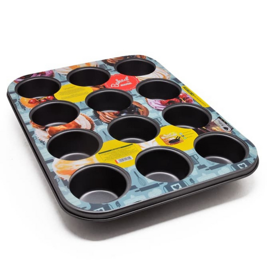 MAXIM BW12MUP(ZX)35 12 Cup Muffin Pan - SerataFoods