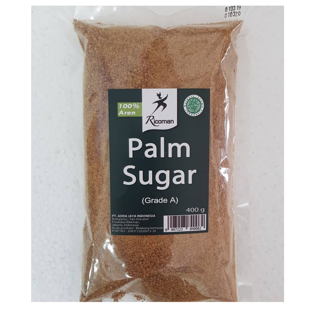 Ricoman PS400 Palm Sugar 400 gr - SerataFoods