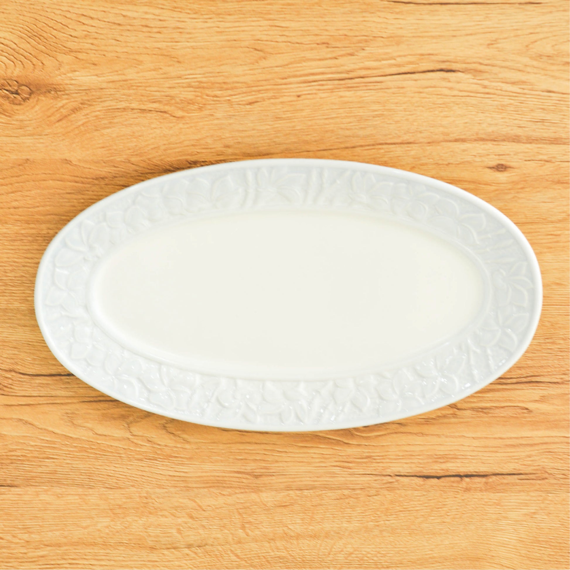 JENGGALA A07RO2982 Lukas Oval Plate Medium - SerataFoods