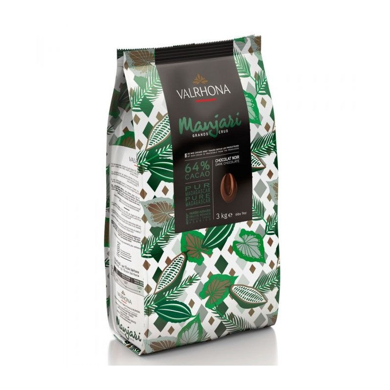 Valrhona Manjari 64% Dark Chocolate 3 Kg