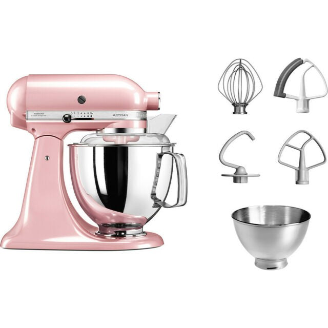 KitchenAid 5KSM195PSN Artisan Tilt-Head Stand Mixer (Basic Color) 4.8L