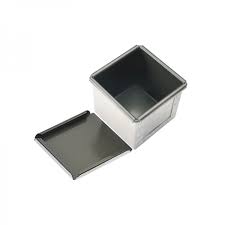 Sanneng SN2181 Non-Stick Square Loaf Cake Pan with Lid (Grade B) - SerataFoods