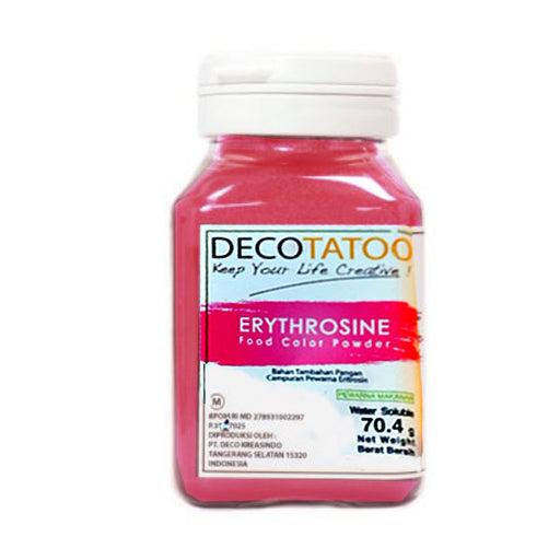 Deco Tattoo PCWS704 Pink Coloring Water Soluble - SerataFoods