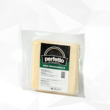 Perfetto Cheese Mozarella Slice 250gr / Keju Mozarella - SerataFoods